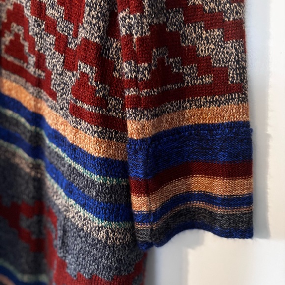 NWOT Cable & Gauge Multicolor Knit Cardigan Eclectic - Picture 9 of 10